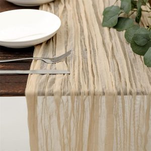 beige cheesecloth