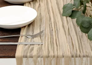 beige cheesecloth